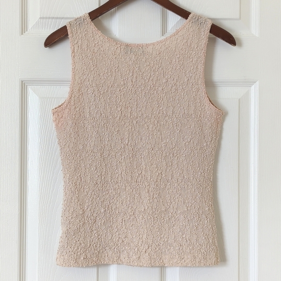 Front Street 90's Vintage Textured Tank Top & Maxi Skirt Matching Set Cream S - Picture 10 of 16